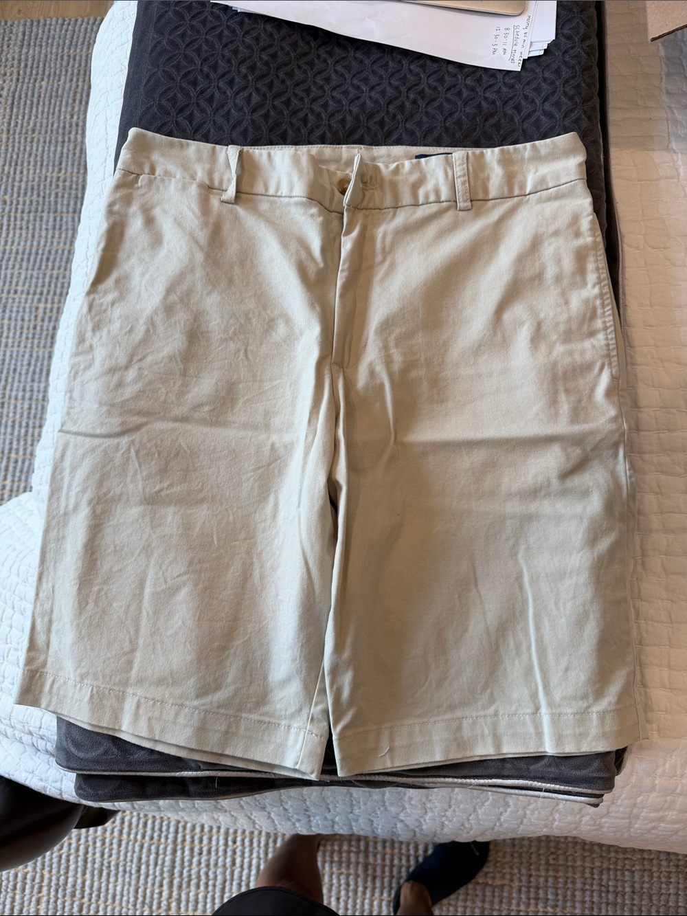 Boy's Classic Beige Shorts